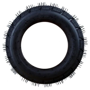 Комплект вътрешна и външна и гума (каучукова с шипове) за работна количка - 400-8
