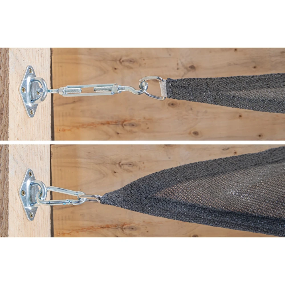 Комплект за монтаж на слънцезащитни тенти, 6 части - BGS88306