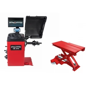 Комплект за работилница: повдигач за колела (70 кг.) - INVSET7