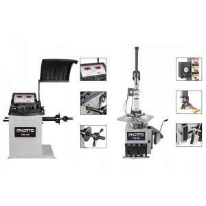 Машина за демонтаж на гуми и машина за баланс на колела - INVSET4EXP