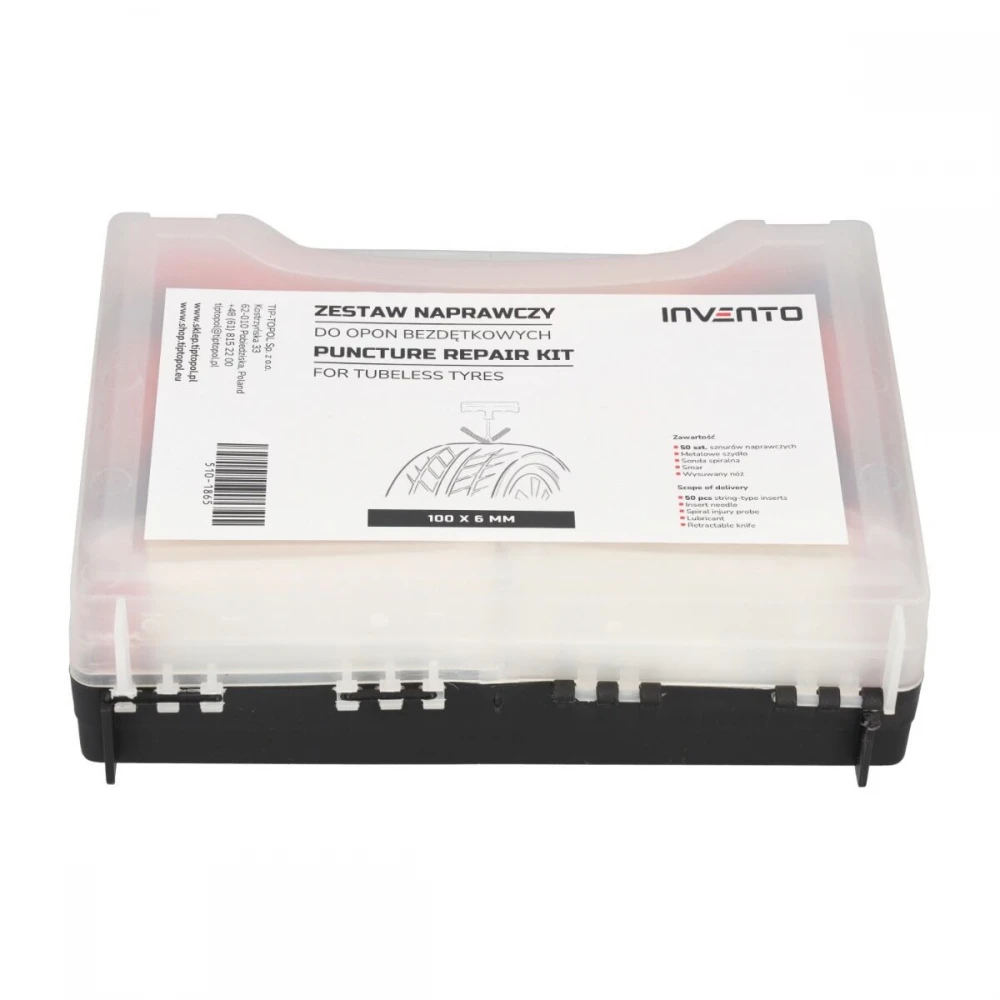 Комплект за ремонт на гуми, 50 бр. тапи 100 мм - 510-1865