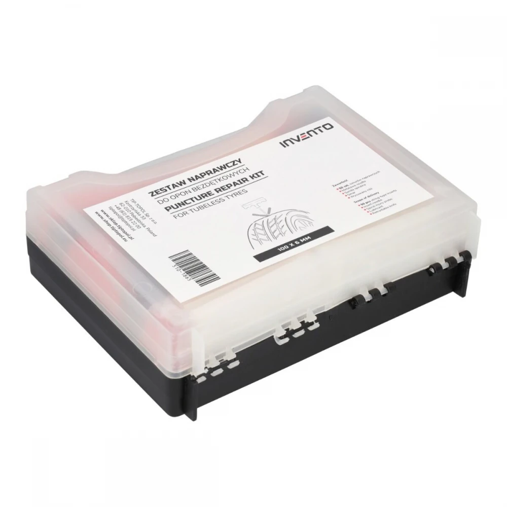 Комплект за ремонт на гуми, 50 бр. тапи 100 мм - 510-1865