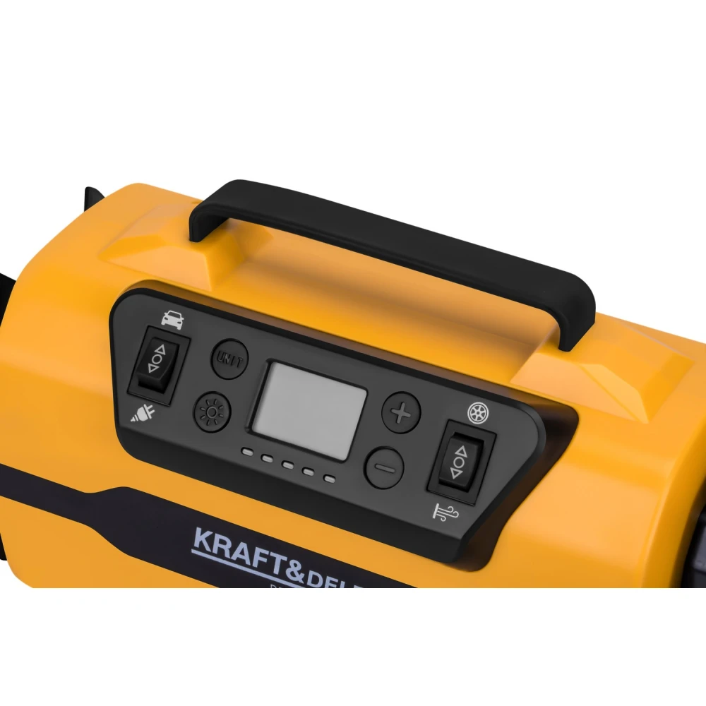 Мини компресор с LED фенер 12/240 V, 140 W - KD3441