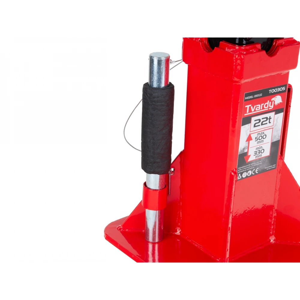 Стойка за товарни автомобили с предпазен щифт, 22 тона - T00305