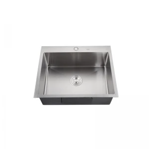 Кухненска мивка, Chrome SUS304 (3.0/0.8), от неръждаема стомана - HM5843-215