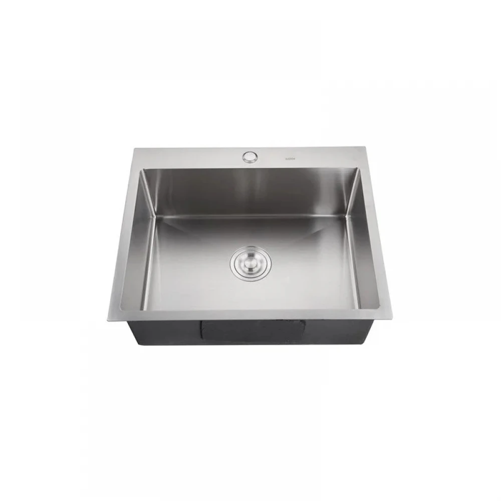 Кухненска мивка, Chrome SUS304 (3.0/0.8), от неръждаема стомана - HM6050-215