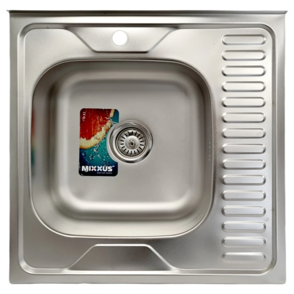 Кухненска мивка от неръждаема стомана - Z6060L-08-180MD