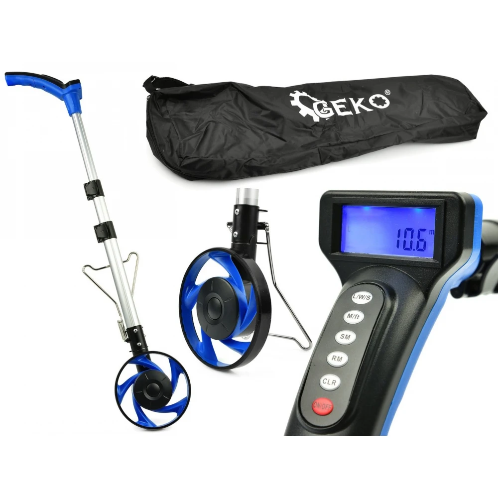 Дигитално измервателно колело / ролетка LCD 0,1-10 000 м - G15150