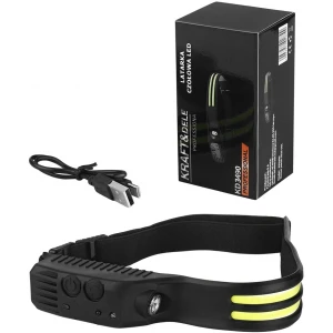 LED челник за глава, 1200 mAh - KD3490