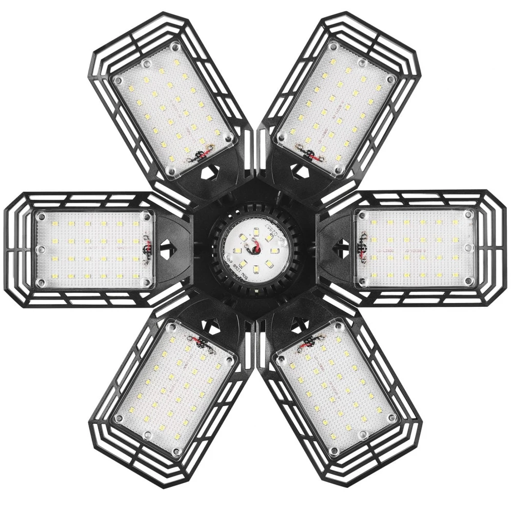 Сгъваема LED лампа за таван, 180 W, 18500 lm, 6500 K - KD3484