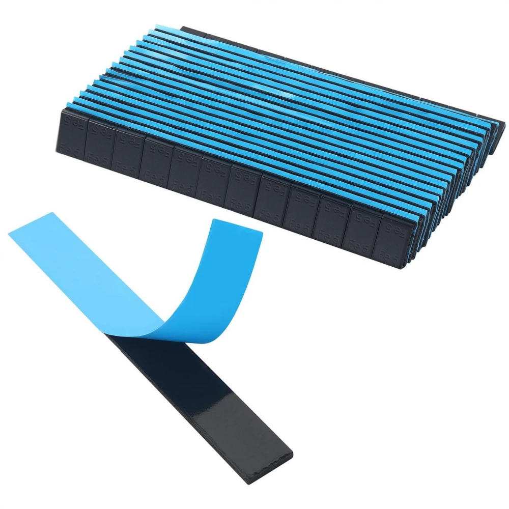 Лепящи тежести с прахово покритие за джанти 12 x 5 гр. 50 бр. - KD5905