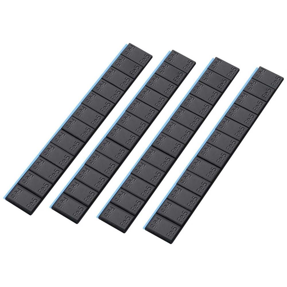 Лепящи тежести с прахово покритие за джанти 12 x 5 гр. 50 бр. - KD5905