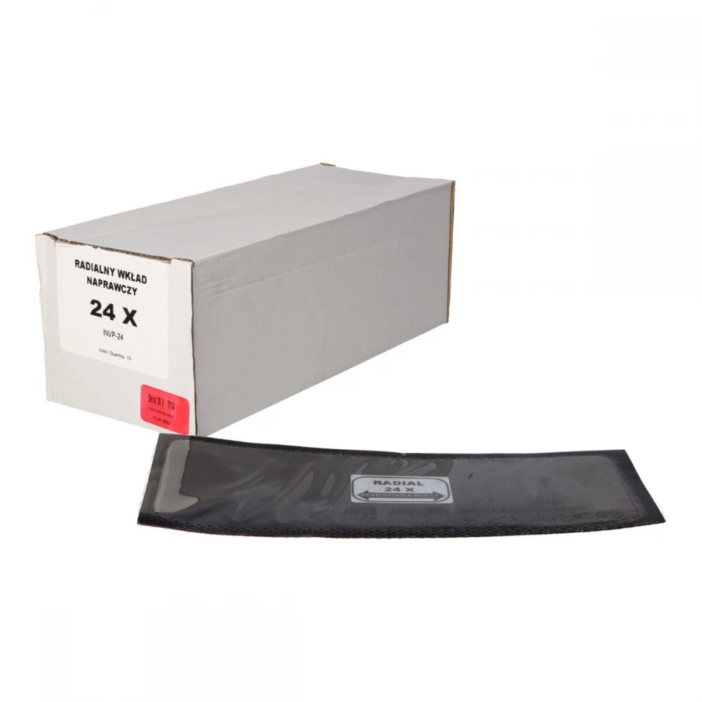 Радиални лепенки за ремонт на гуми 24X, 86x219 мм - INVP-24X