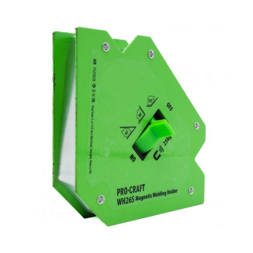 Магнитен ъгъл за закрепване, 25 кг. - WH26S