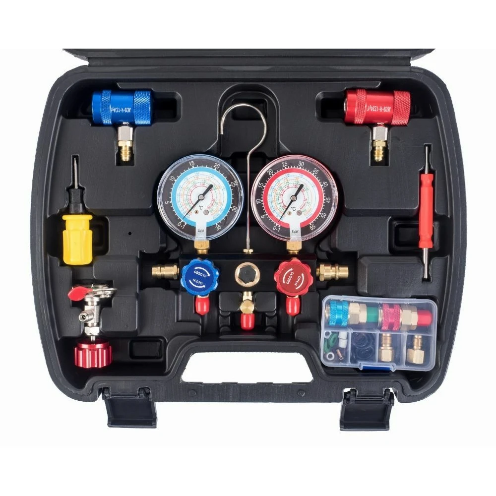 Комплект манометри за автомобилни климатични системи - TX14.007