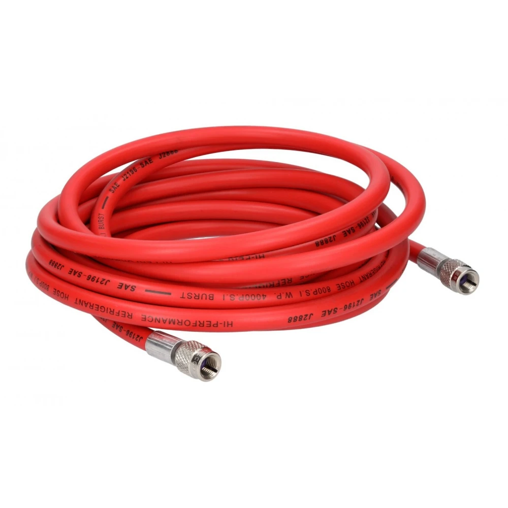 Маркуч за високо налягане HP за климатик – 6 м, червен - INVHA006