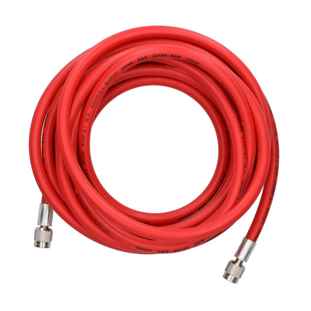 Маркуч за високо налягане HP за климатик – 6 м, червен - INVHA006