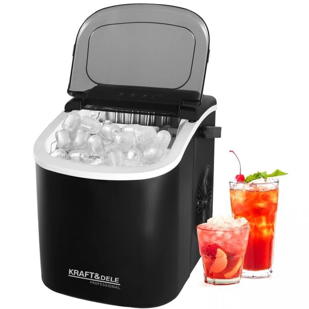 Ледогенератор с капацитет 1,2 литра, компактен 60x85 см - KD4124