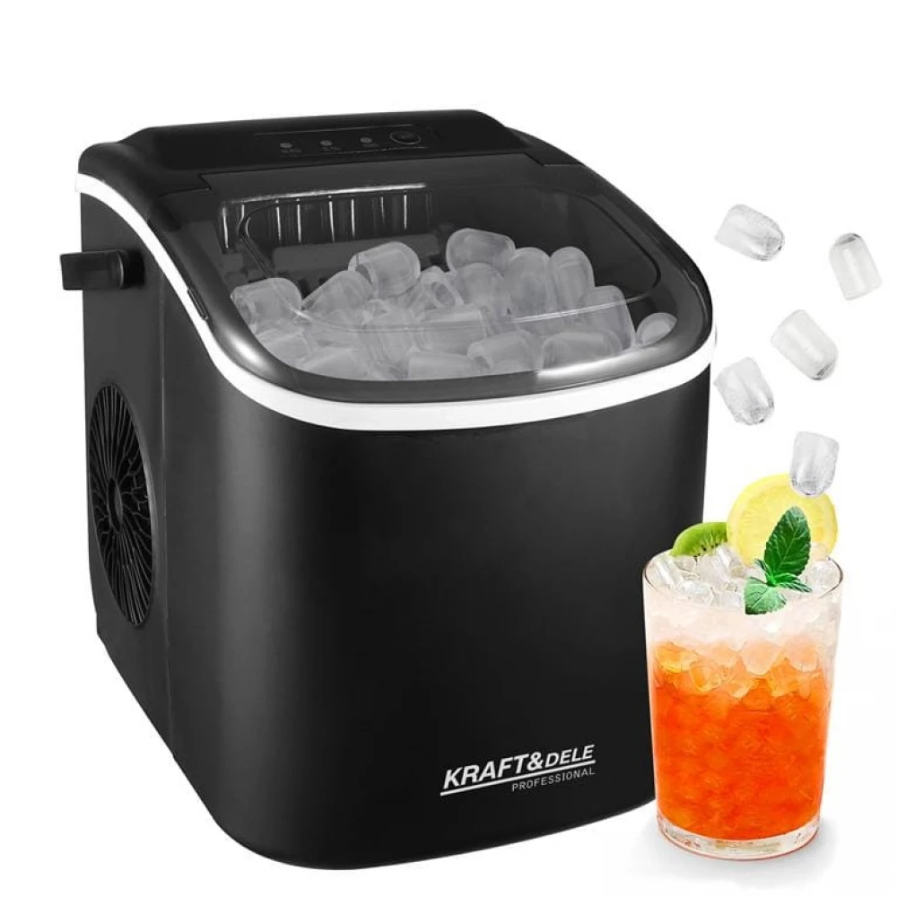 Ледогенератор с капацитет 1,2 литра, компактен 60x85 см - KD4124
