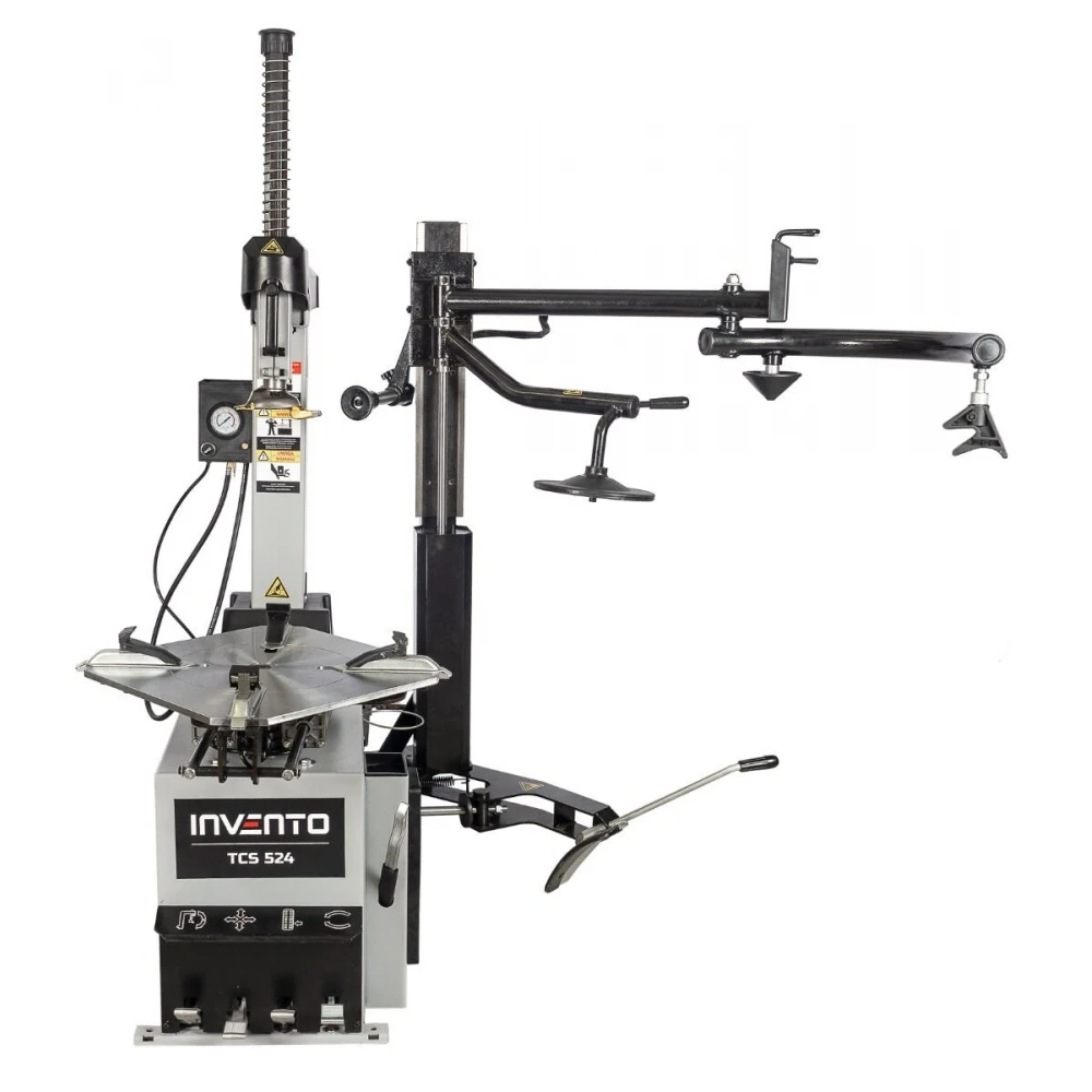 Машина за монтаж на гуми за автомобили с помощно рамо - KON-INVTCS5242VHA