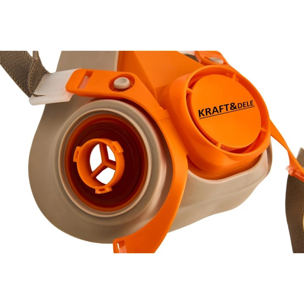 Предпазна маска с филтър за бояджийски цехове и други - KD10030