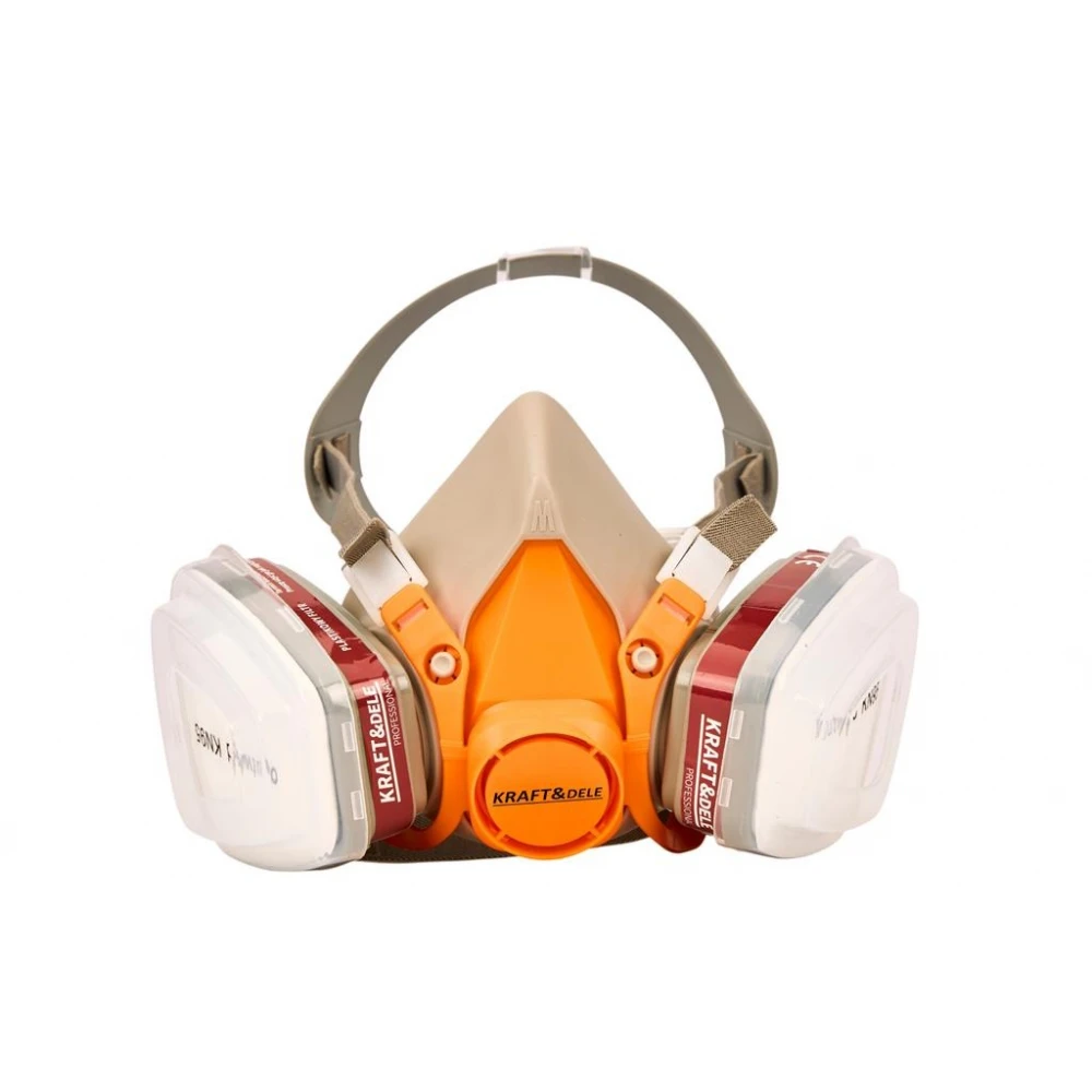 Предпазна маска с филтър за бояджийски цехове и други - KD10030