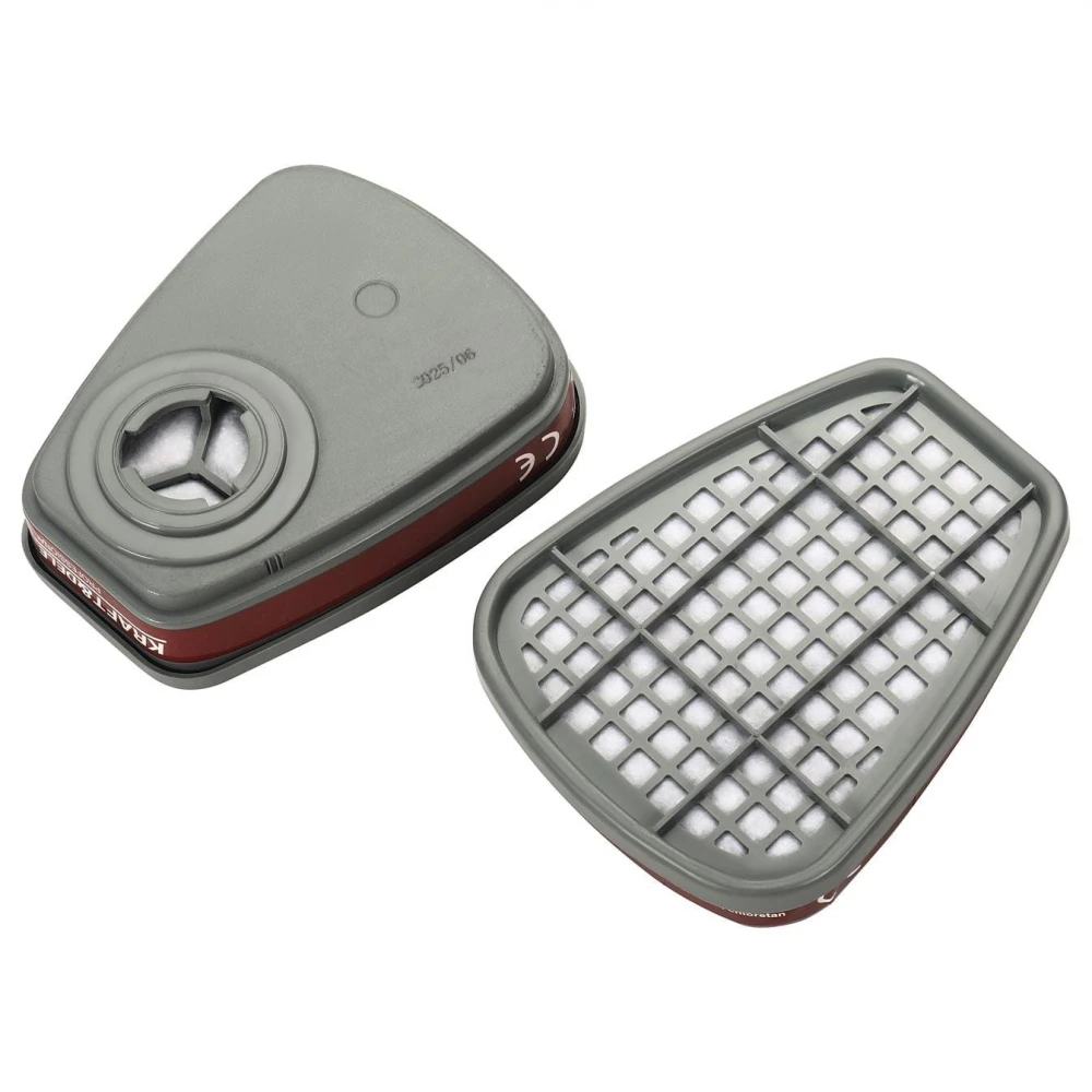 Комбинирана предпазна маска с филтри, размер M - KD10031