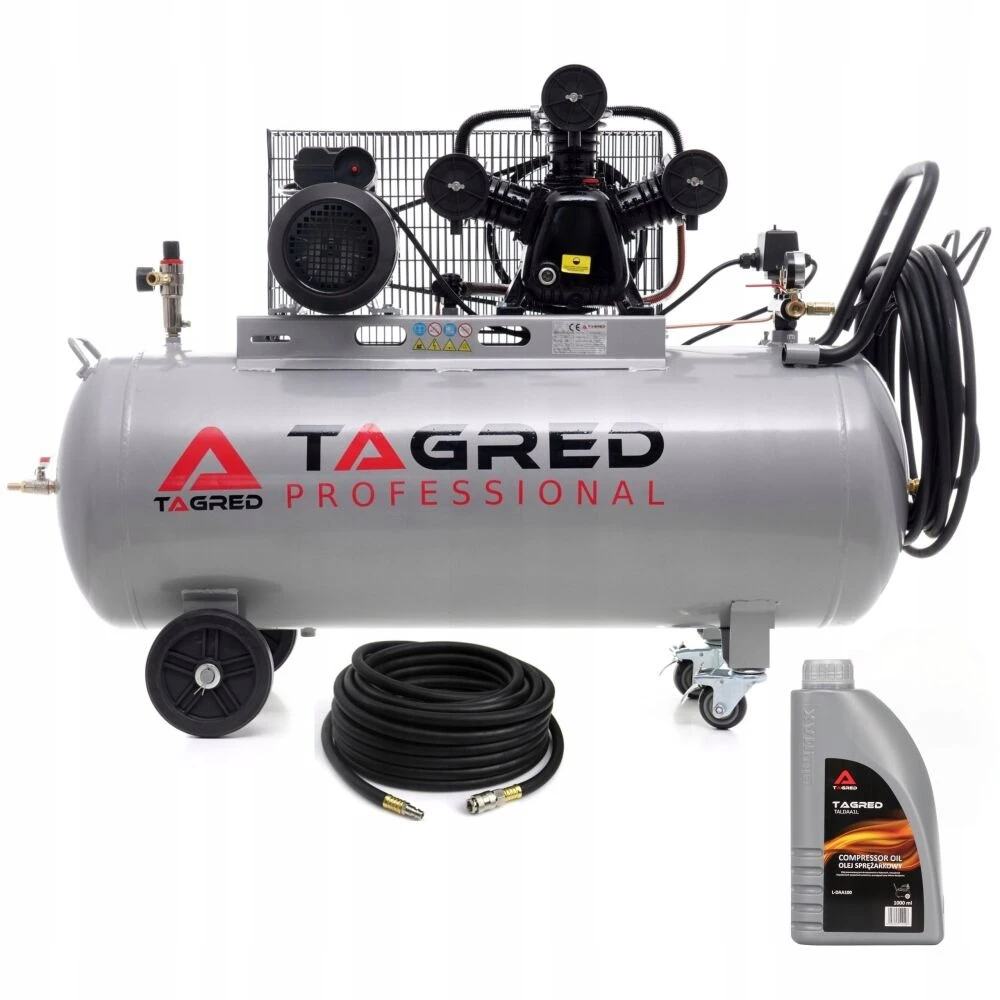 Маслен компресор за въздух 200 литра 230 V - TA326