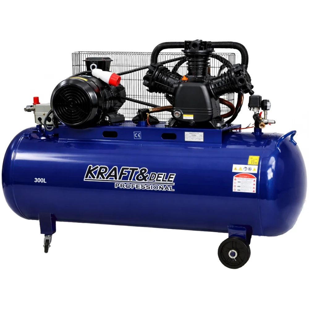 Маслен компресор за въздух 300 литра 400V - KD4057