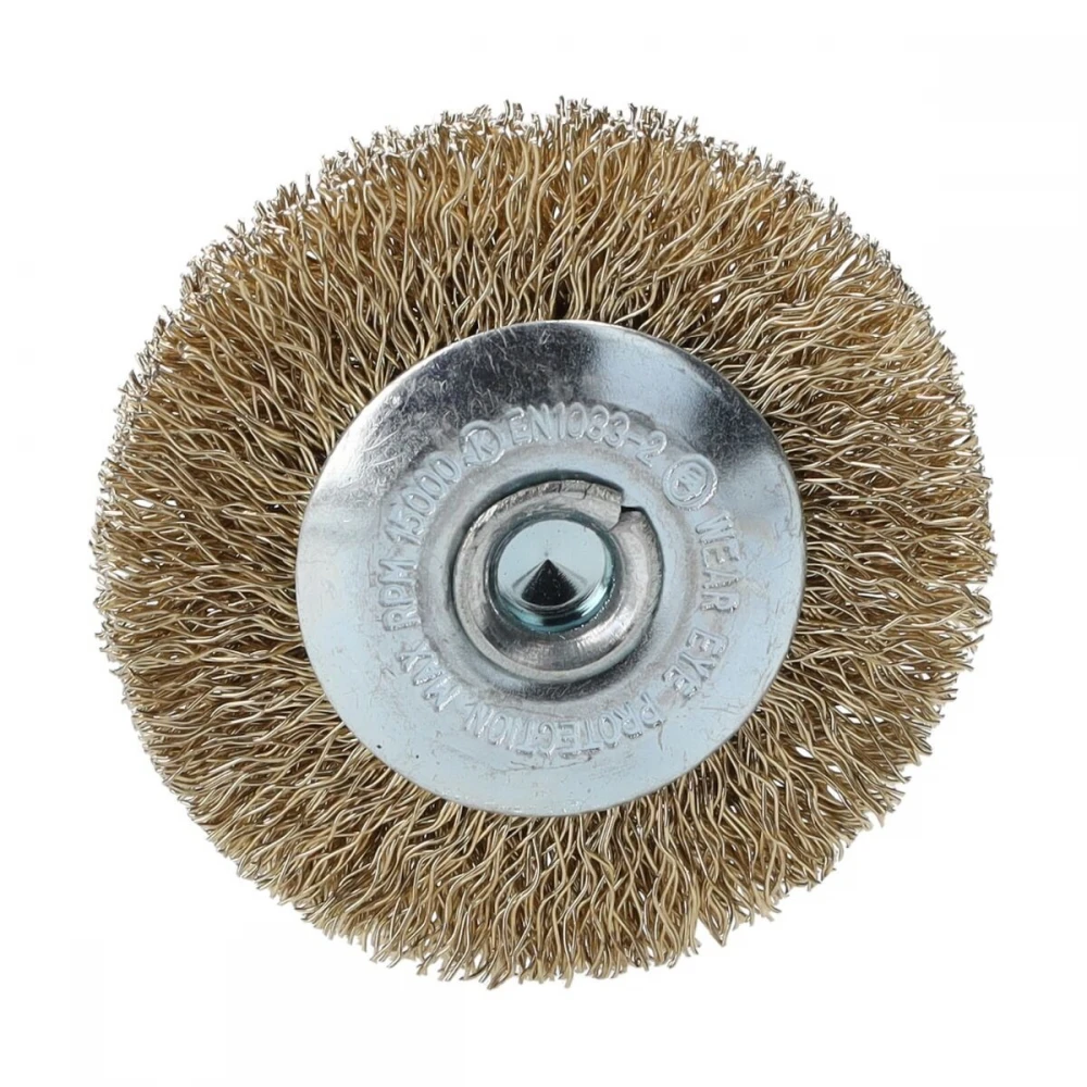 Кръгла стоманена четка за обработка на гуми, Ø 55x8 мм - 595-0722