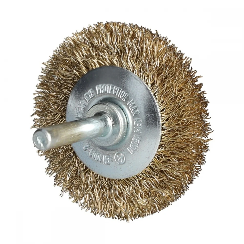 Кръгла стоманена четка за обработка на гуми, Ø 55x8 мм - 595-0722