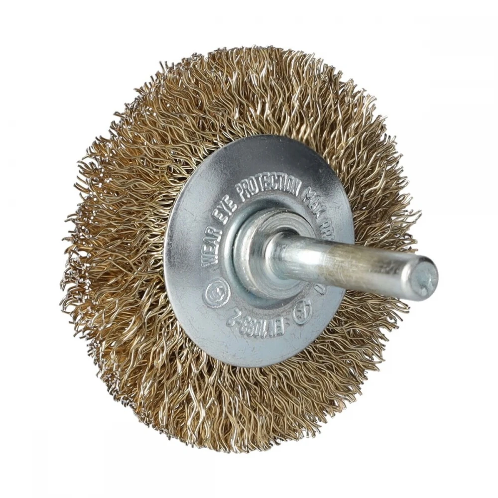 Кръгла стоманена четка за обработка на гуми, Ø 55x8 мм - 595-0722