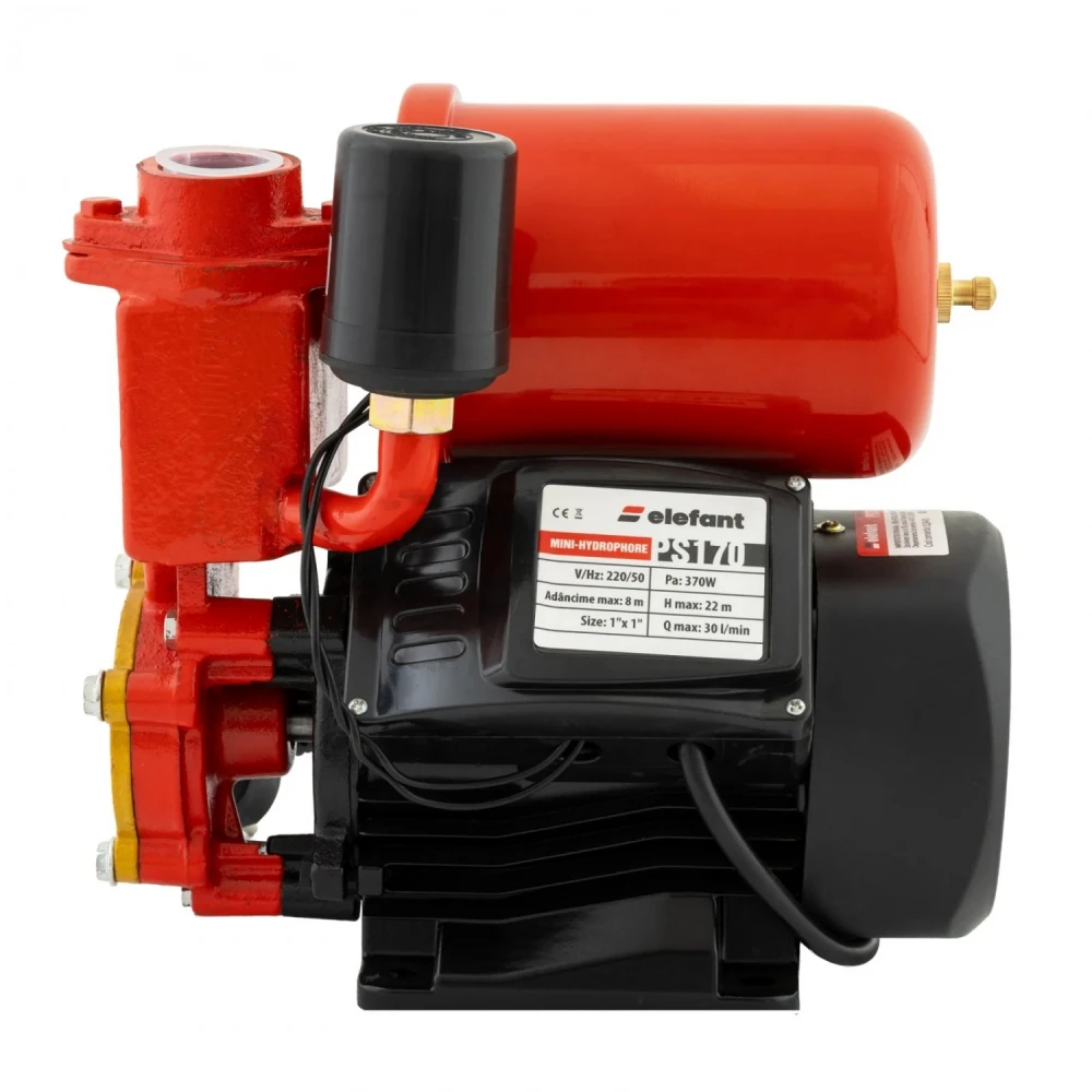 Мини хидрофорна помпа AQUATIC, 0.37 kW, 30 м, 1.8 бара - PS170