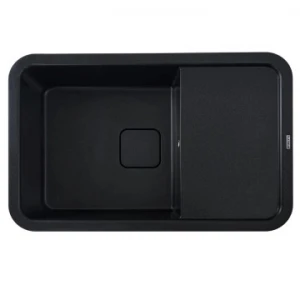 Мивка CUBE черен металик, 777x505x180 мм - 7850