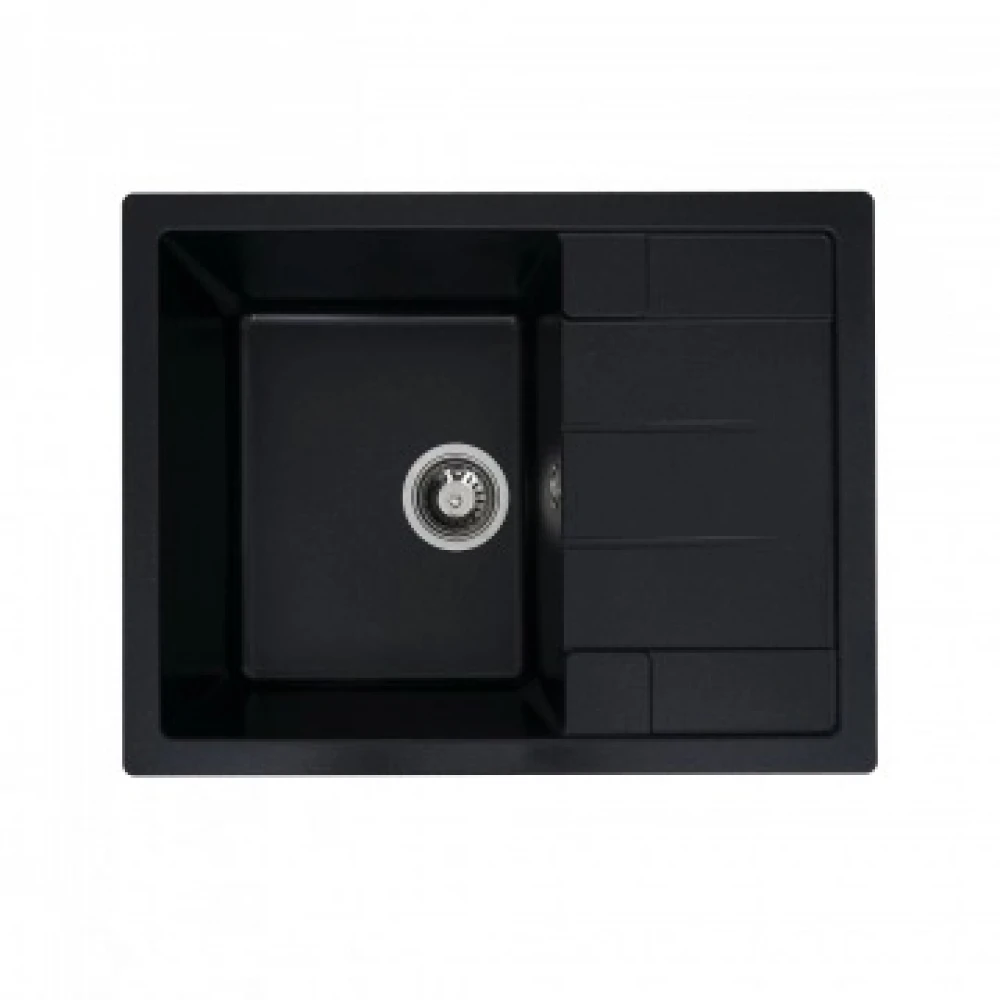 Мивка INTENSO черен металик, PREMIUM - 6550