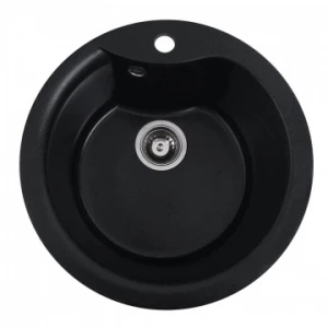 Мивка TURAS черен металик - 480