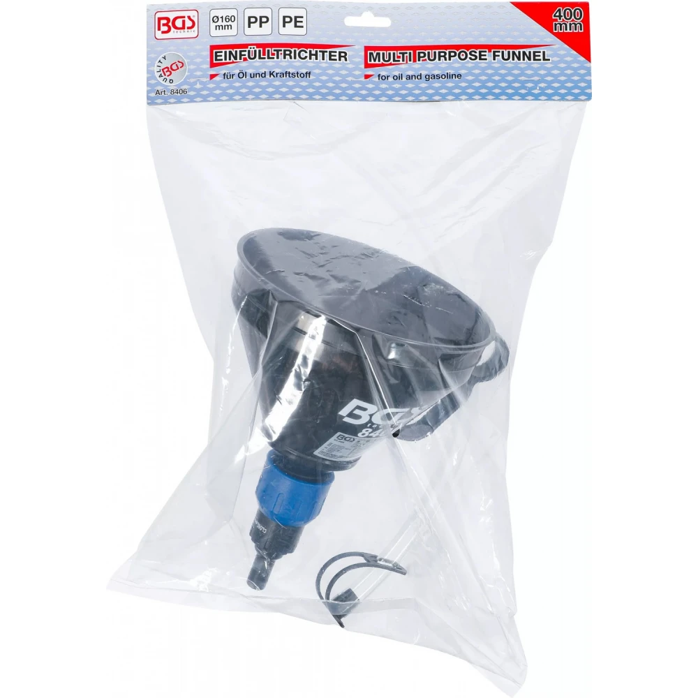 Многофункционална фуния за масло, антифриз, дизел и др. - BGS8406