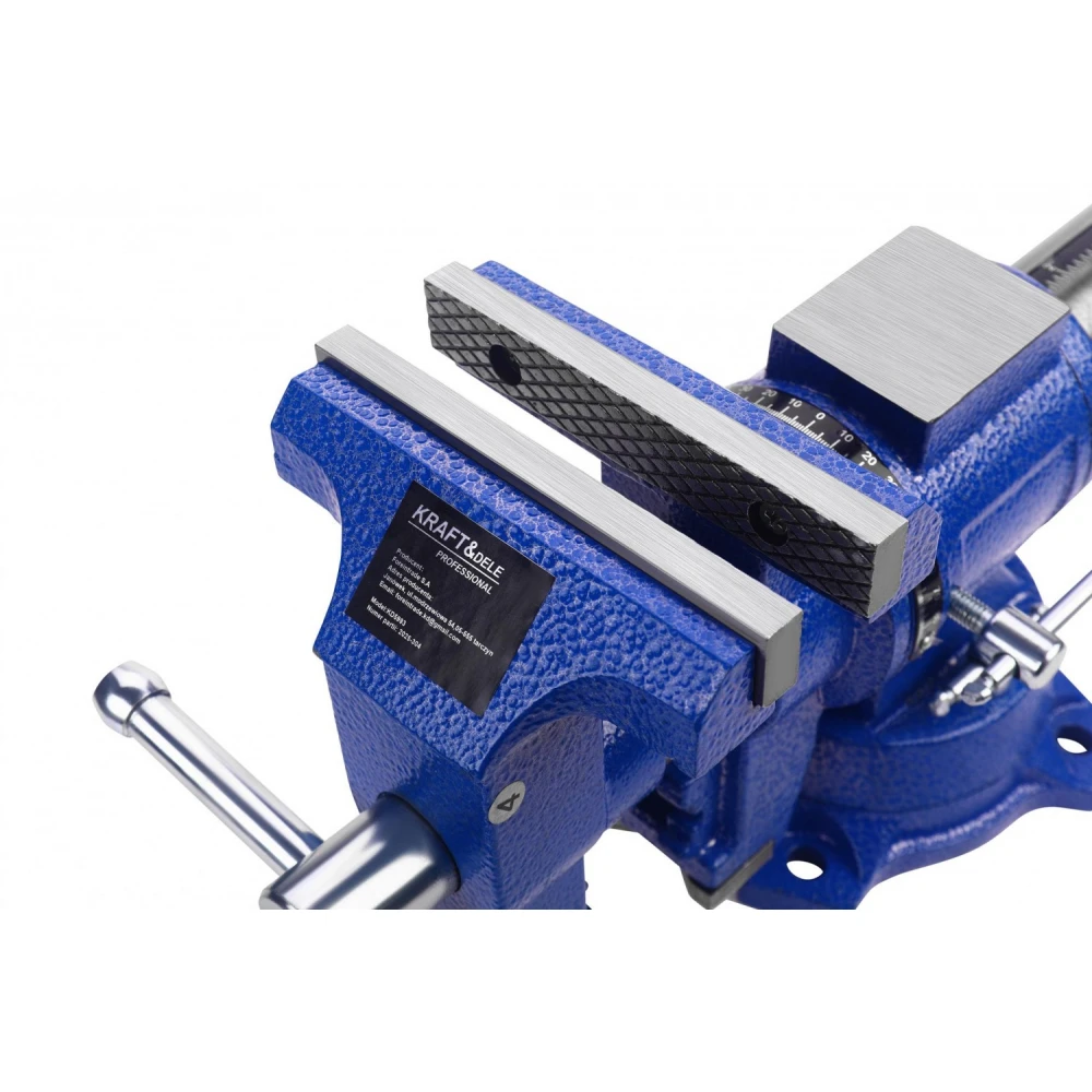 Менгеме с въртяща се основа 125 мм, 360 градуса, чугун - KD5993