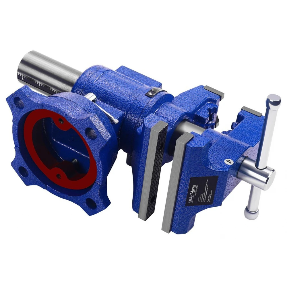 Менгеме с въртяща се основа 125 мм, 360 градуса, чугун - KD5993