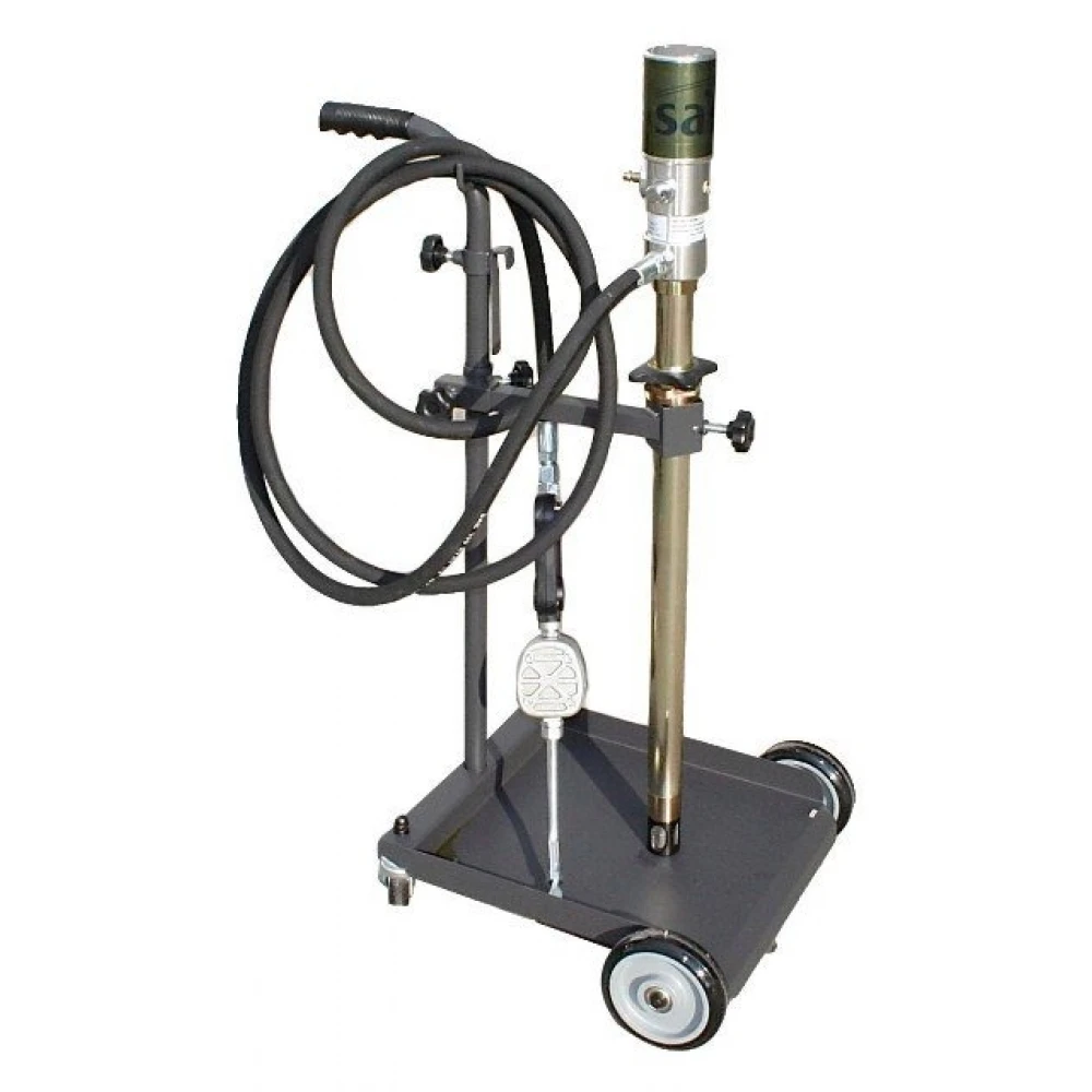 Пневмтачина мобилен количка за масло с варел 50-60 литра 1700222