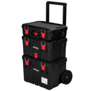 Комплект куфари с транспортни колела, 3 броя - KD1077