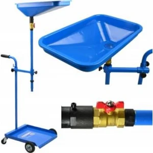 Мобилна количка за източване и събиране на масло / масларка G02123