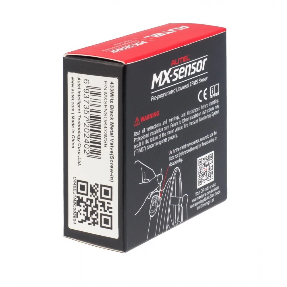 Програмируем TPMS сензор 433 MHz, алуминиев, черен - 562-3510B