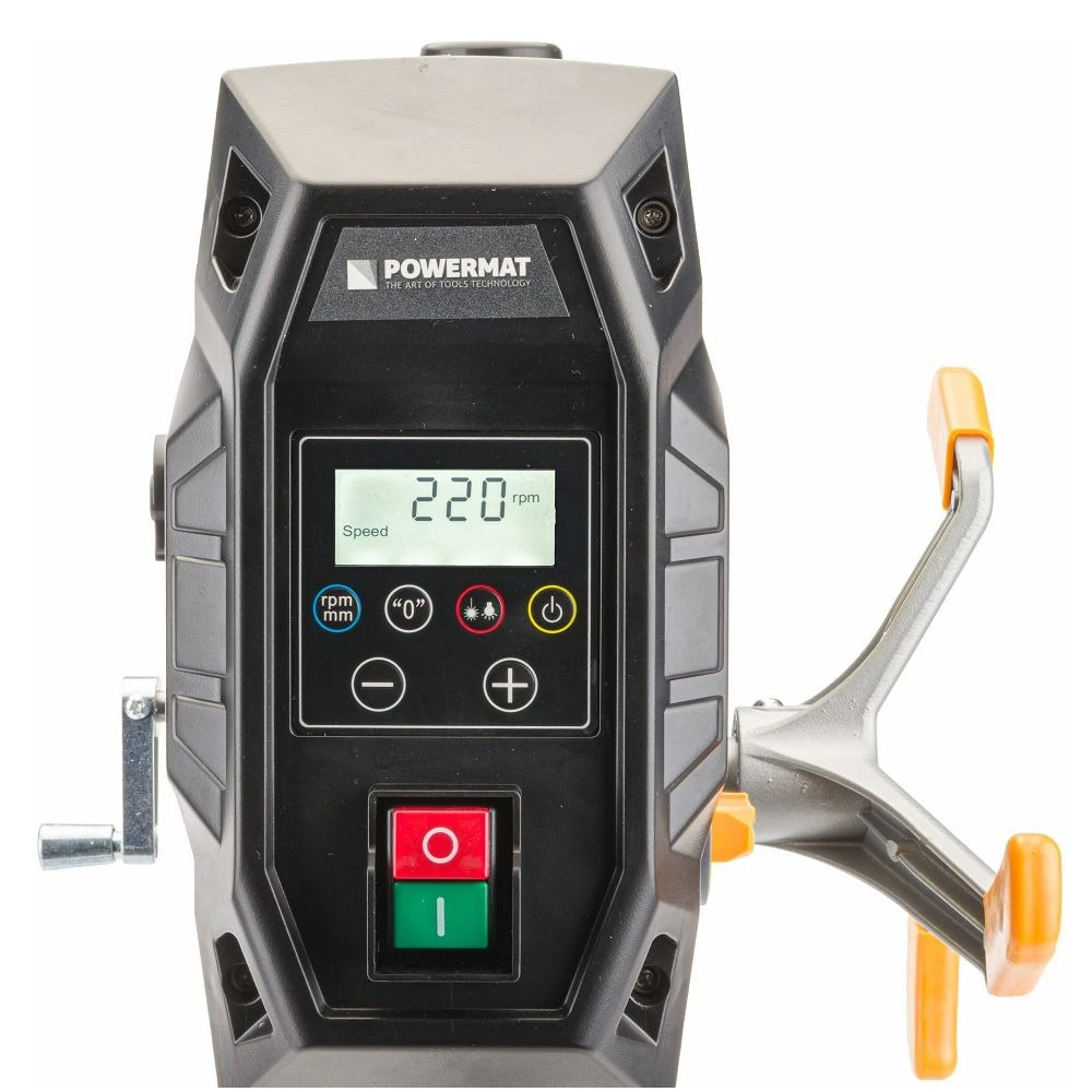 Настолна бормашина 1000W с лазер и менгеме - PM-WS-1000M