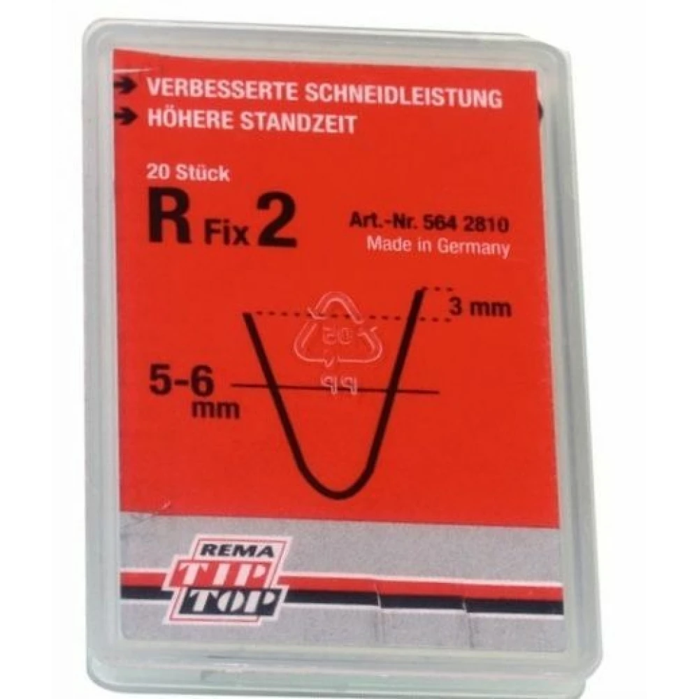 Нож R Fix 2, 5-6 мм, за протектор на гуми за камиони, 20 бр. - 564-2810