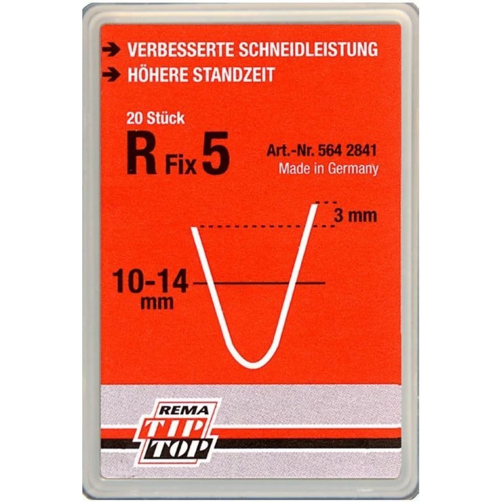 Нож R Fix 5, 10-14 мм, за протектор на гуми за камиони, 20 бр. - 564-2841