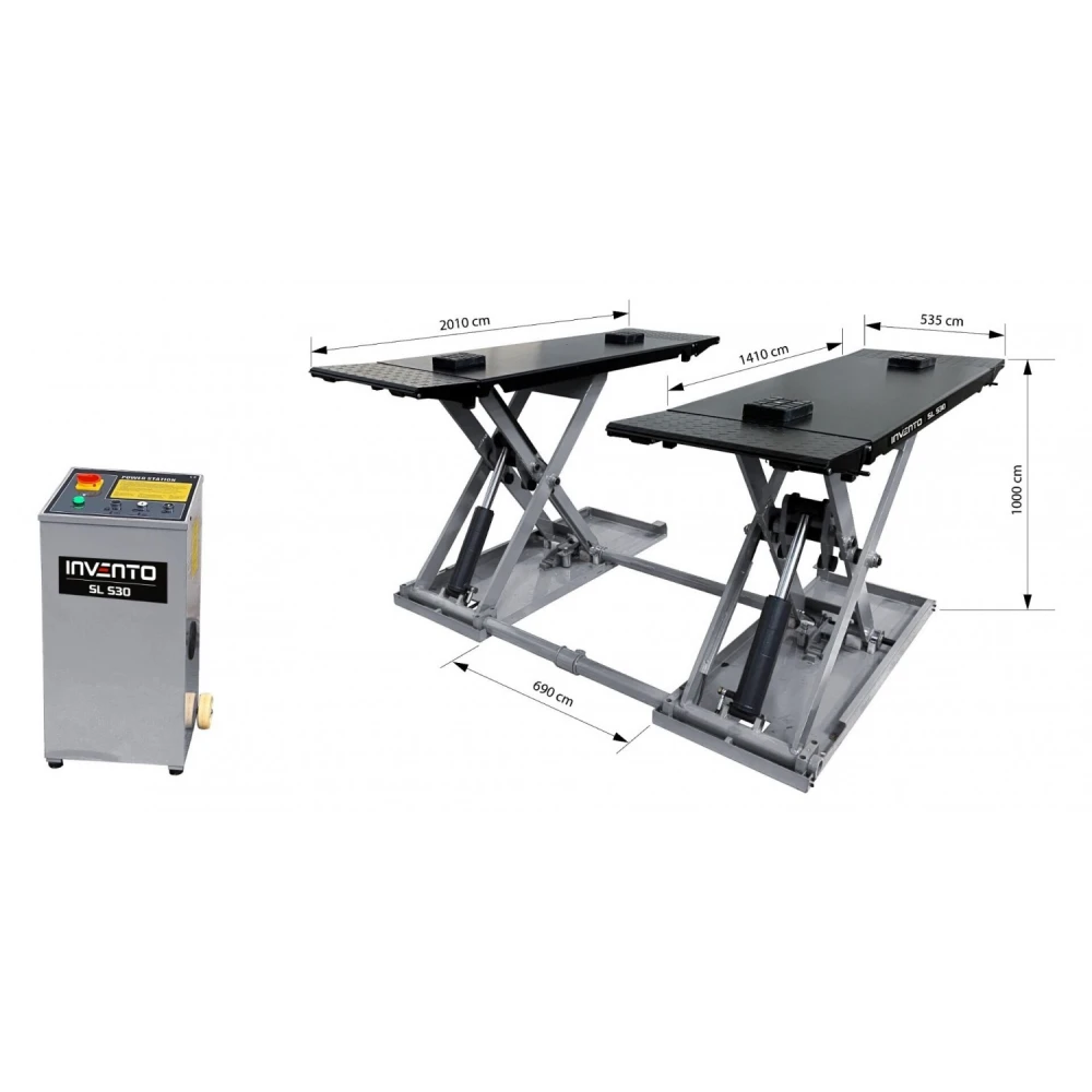 Ножичен подемник до 3000 кг., 400 V, до 1000 мм. - KON-SL130P