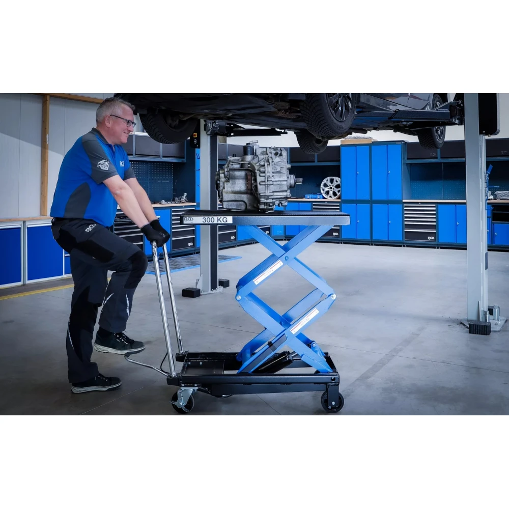 Мобилна хидравлична ножична платформа / подемник / маса BGS11997
