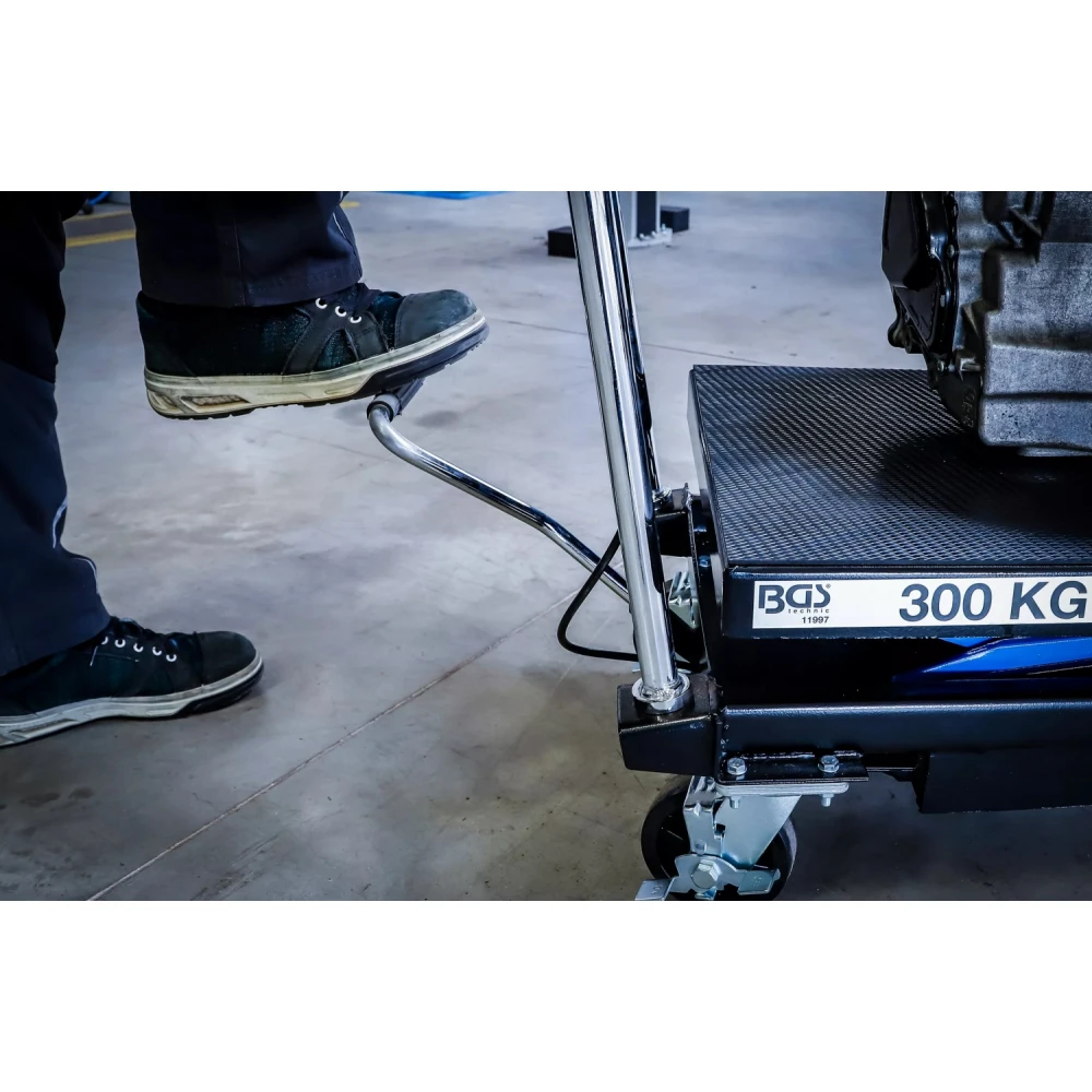 Мобилна хидравлична ножична платформа / подемник / маса BGS11997