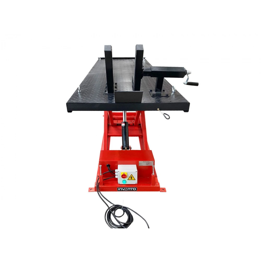 Хидравличен ножичен подемник за мотоциклети, до 600 кг. - INVML600